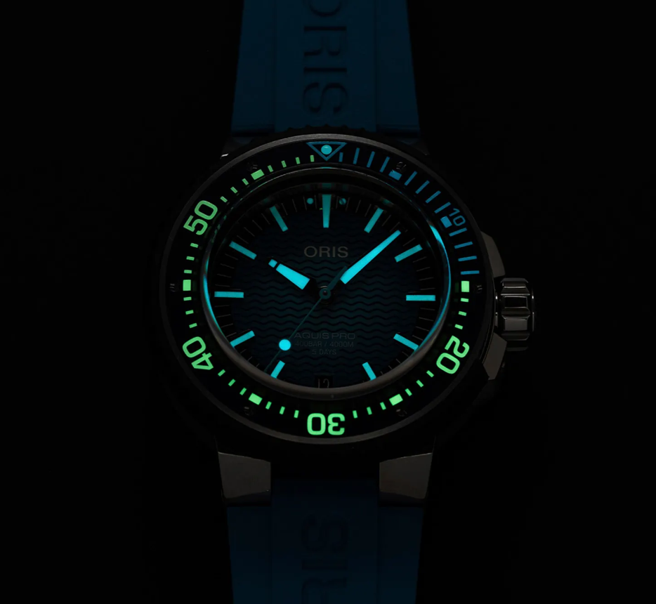 ORIS  Мужские швейцарские часы, автоматический механизм, титан, 49,5 мм